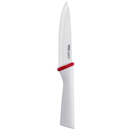 Tefal - Cerámico cuchillo universal INGENIO 13 cm blanco/rojo