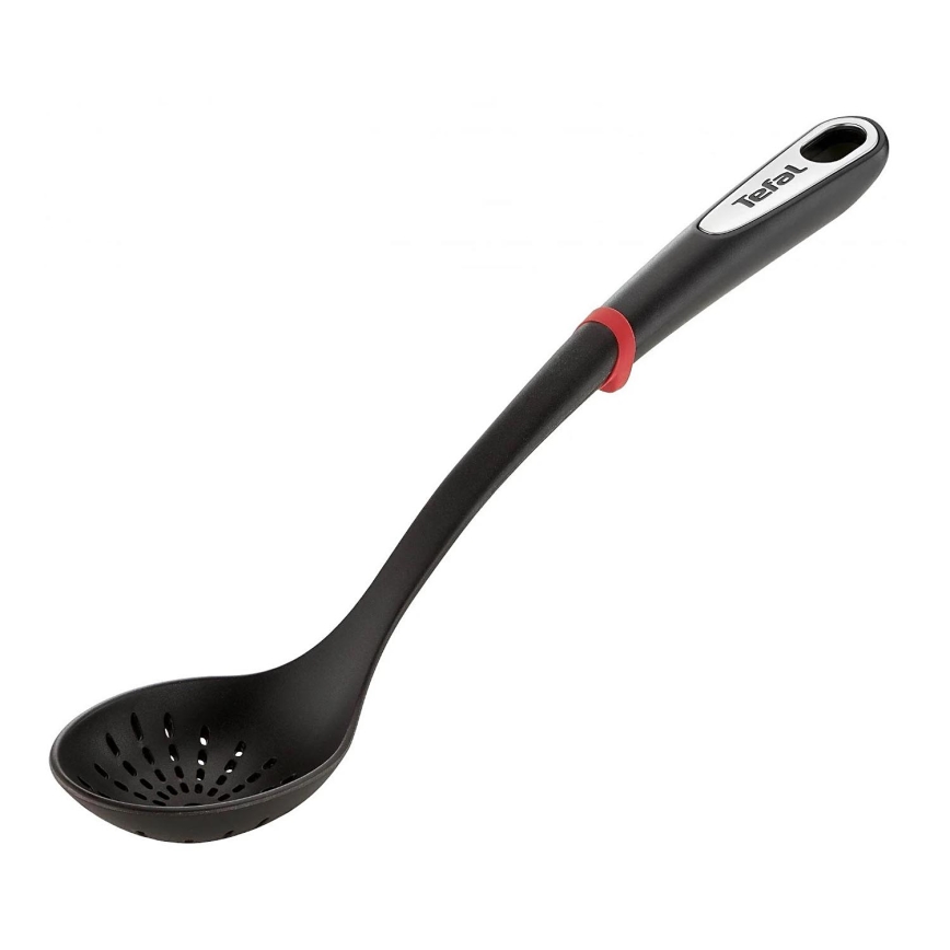 Tefal - Cuchara de cocina con agujeros INGENIO negro