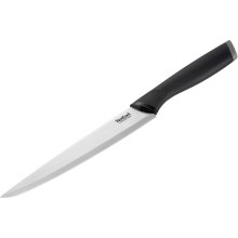 Tefal - Cuchillo de acero inoxidable COMFORT 20 cm cromo/negro