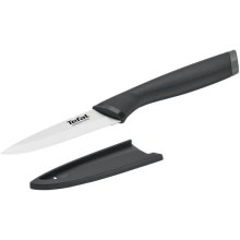 Tefal - Cuchillo de acero inoxidable COMFORT 9 cm cromo/negro