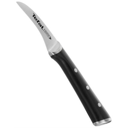 Tefal - Cuchillo de acero inoxidable ICE FORCE 7 cm cromo brillante/negro