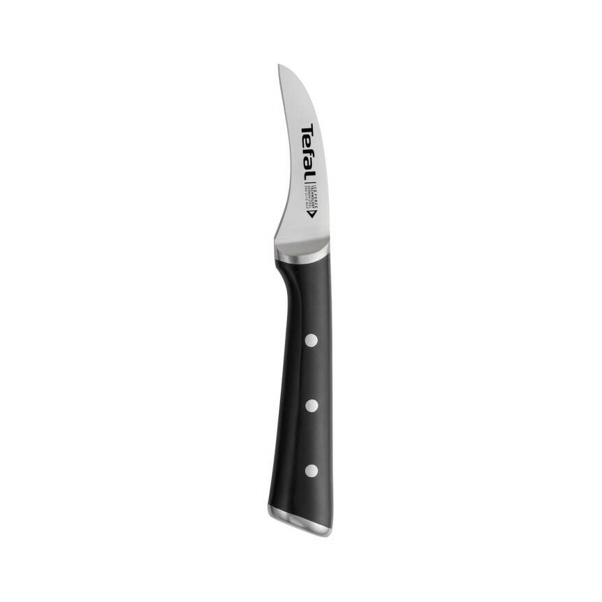 Tefal - Cuchillo de acero inoxidable ICE FORCE 7 cm cromo brillante/negro