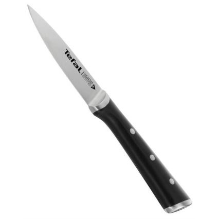 Tefal - Cuchillo de acero inoxidable ICE FORCE 9 cm cromo brillante/negro