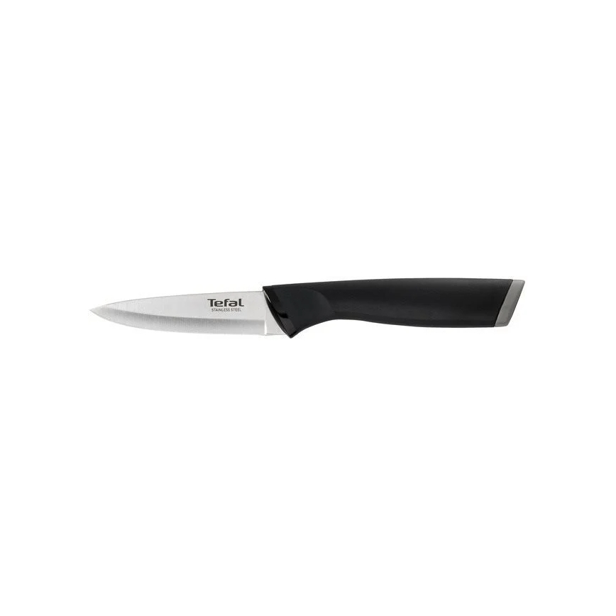 Tefal - Cuchillo universal de acero inoxidable COMFORT 12 cm cromo brillante/negro