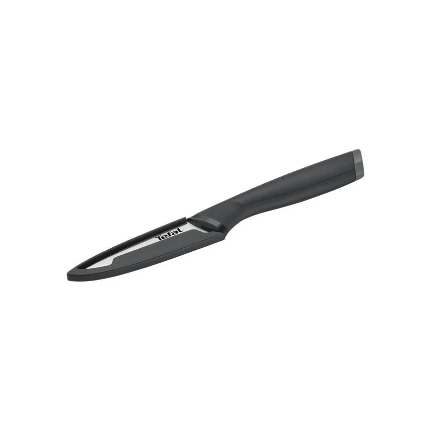 Tefal - Cuchillo universal de acero inoxidable COMFORT 12 cm cromo brillante/negro