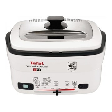 Tefal - Freidora multifuncional 9en1 VERSALIO DE LUXE 1600W/230V 2 l blanco