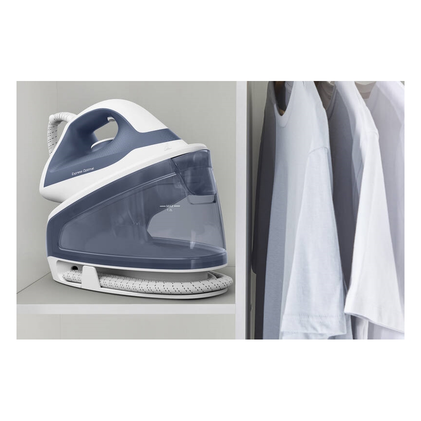 Tefal - Generador de vapor EXPRESS OPTIMAL 2200W/230V azul