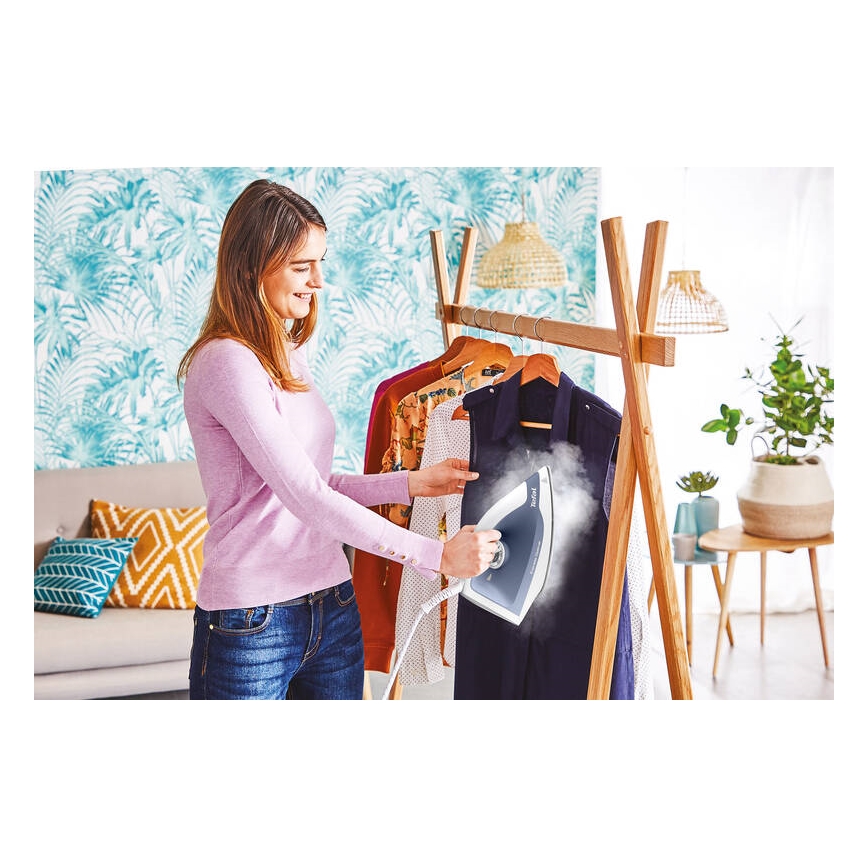 Tefal - Generador de vapor EXPRESS OPTIMAL 2200W/230V azul