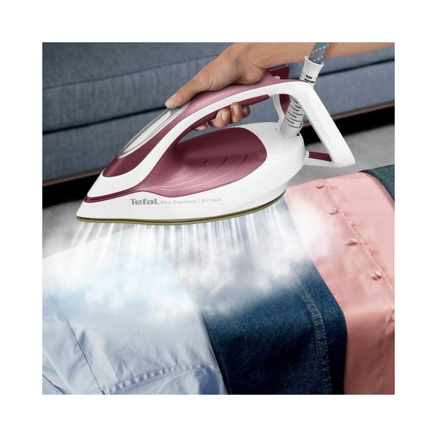 Tefal - Generador de vapor PRO EXPRESS ULTIMATE burdeos