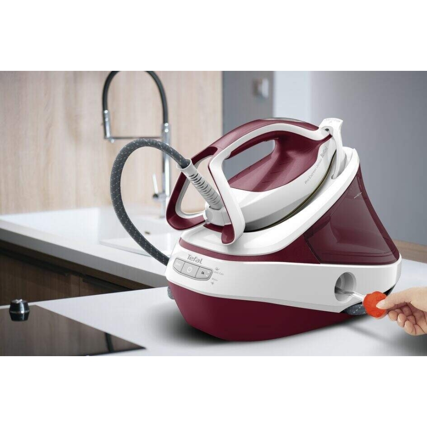 Tefal - Generador de vapor PRO EXPRESS ULTIMATE burdeos