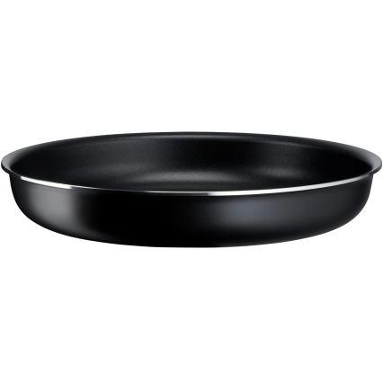 Tefal - Juego de sartenes 3 pz INGENIO EASY COOK & CLEAN BLACK