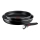 Tefal - Juego de sartenes 3 pz INGENIO EASY COOK & CLEAN BLACK