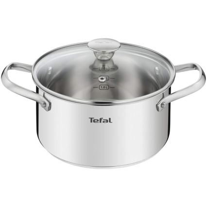 Tefal - Juego de vajilla 10 pz COOK EAT acero inoxidable