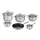 Tefal - Juego de vajilla 10 pz DUETTO