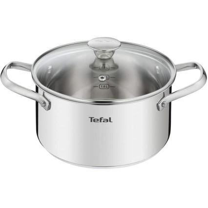 Tefal - Juego de vajilla 9 pz COOK EAT acero inoxidable