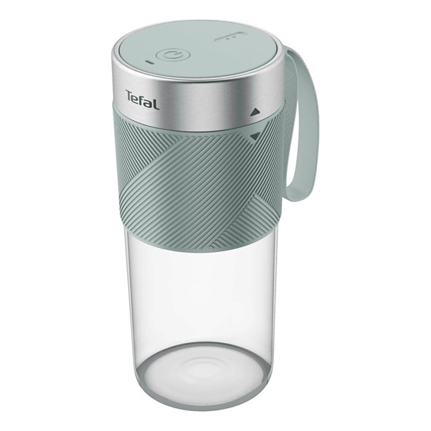 Tefal - Licuadora para batidos BLENDFORCE 50W/5V 1200 mAh menta