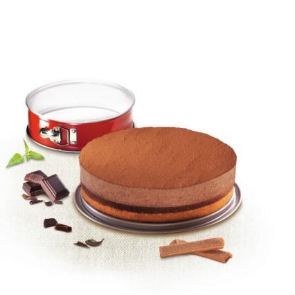 Tefal - Molde de tarta plegable DELIBAKE 19 cm rojo