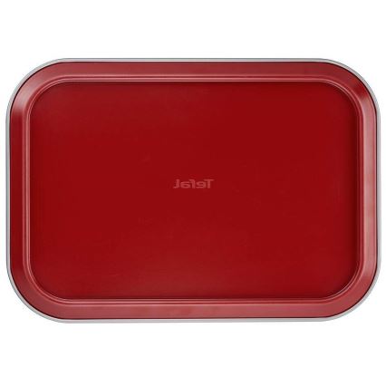 Tefal - Molde de tarta plegable DELIBAKE 36x24 cm rojo