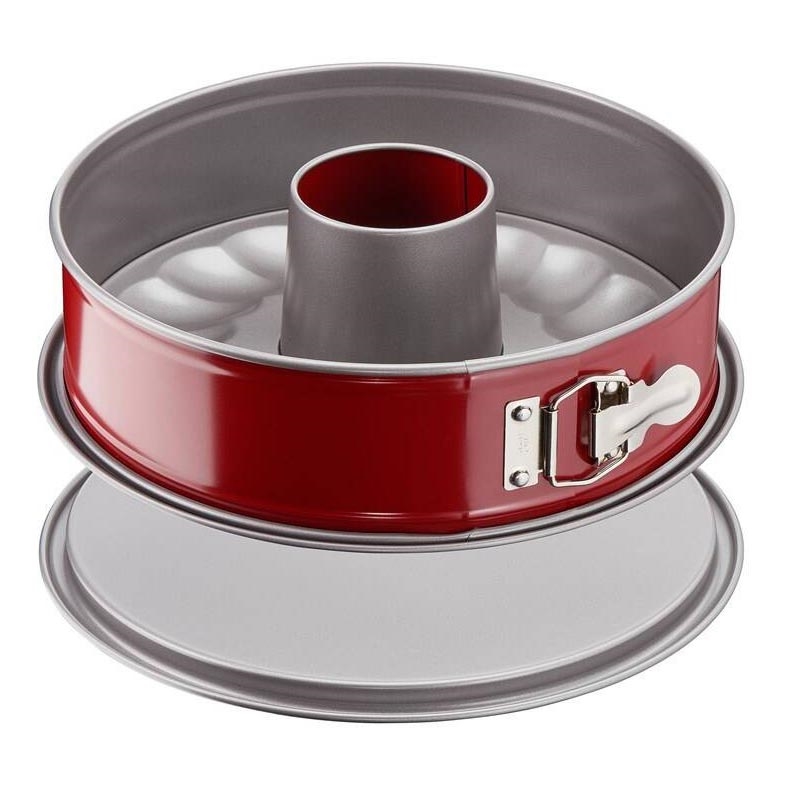 Tefal - Molde plegable Savarin DELIBAKE 27 cm rojo