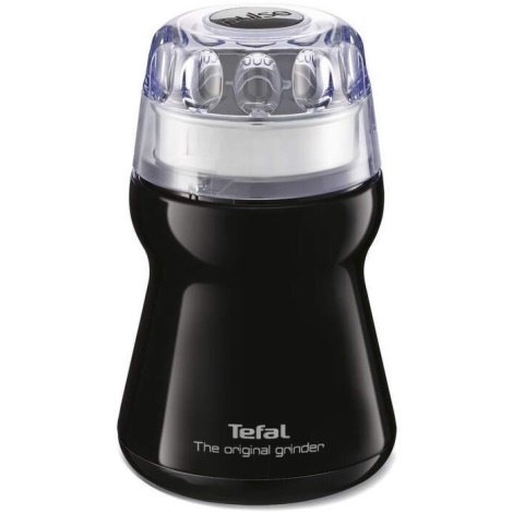 Tefal - Molinillo eléctrico de café en grano 50g 180W/230V negro