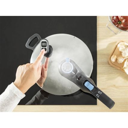 Tefal - Olla a presión 4 l SECURE TRENDY acero inoxidable