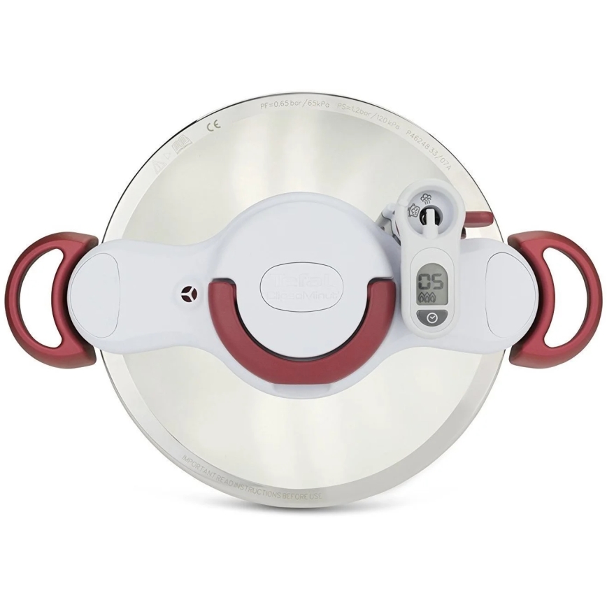 Tefal - Olla a presión 6 l CLIPSO MINUT PERFECT acero inoxidable