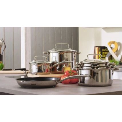 Tefal - Olla pequeña con tapa DUETTO 16 cm