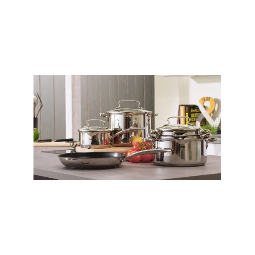 Tefal - Olla pequeña con tapa DUETTO 16 cm