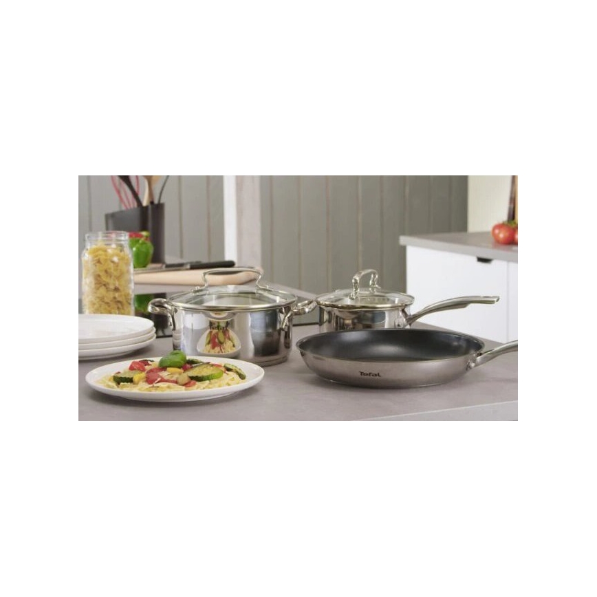Tefal - Olla pequeña con tapa DUETTO 16 cm
