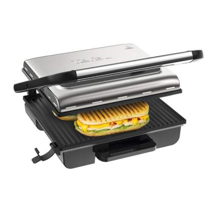 Tefal - Parrilla de contacto INICIO 2000W/230V negro/acero inoxidable