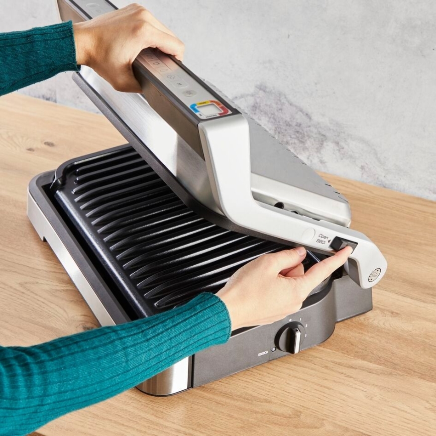 Tefal - Parrilla de contacto OPTIGRILL 2en1 2000W/230V