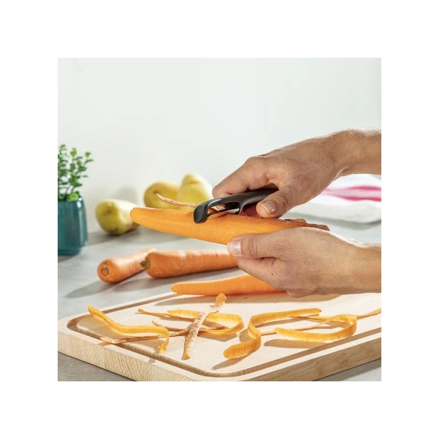 Tefal - Pelador de cocina COLORFOOD 17 cm negro