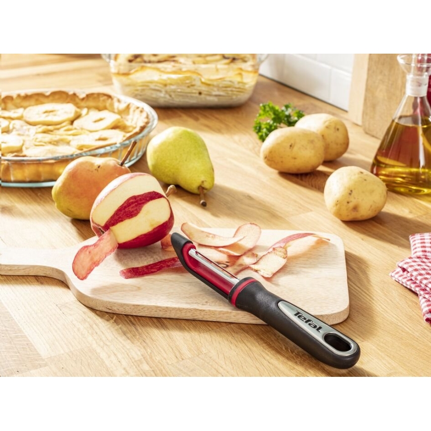 Tefal - Pelador de cocina INGENIO acero inoxidable/negro