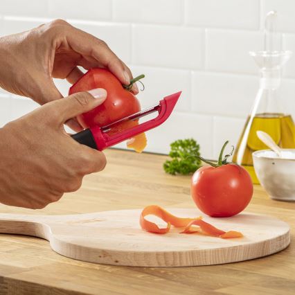 Tefal - Pelador de tomate INGENIO negro/rojo