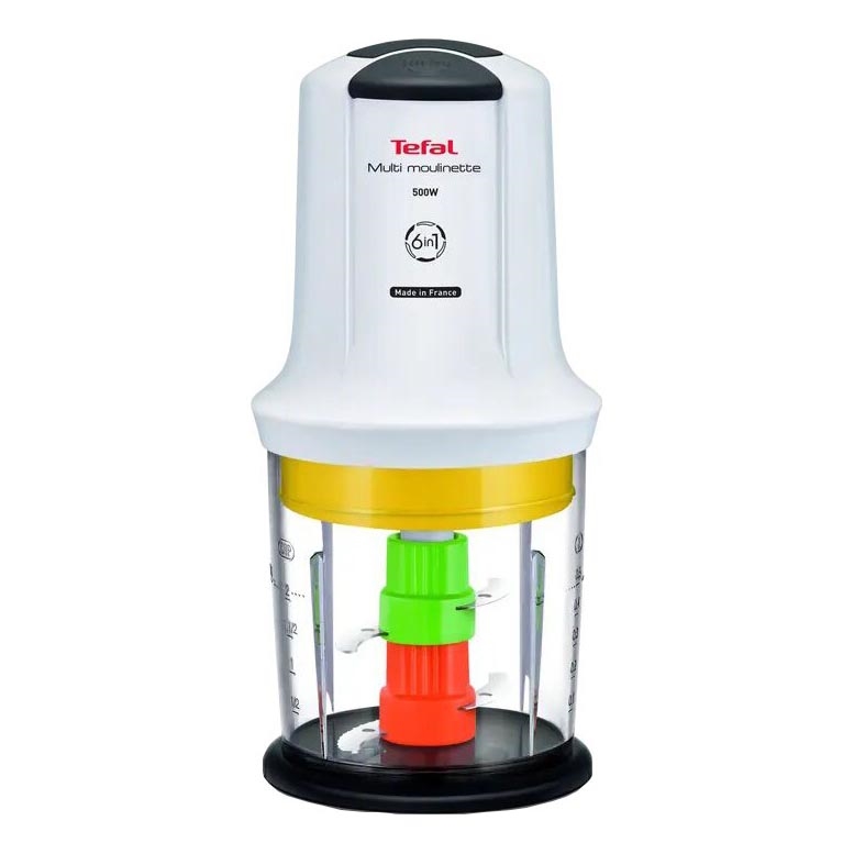 Tefal - Picadora de alimentos 500W/230V blanco