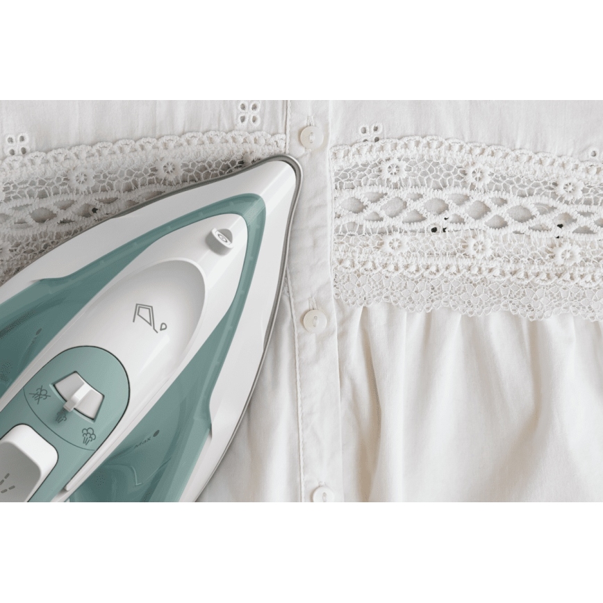Tefal - Plancha de vapor VIRTUO 2000W/230V verde