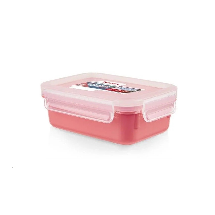 Tefal - Recipiente de comida 0,55 l MSEAL COLOR rosa