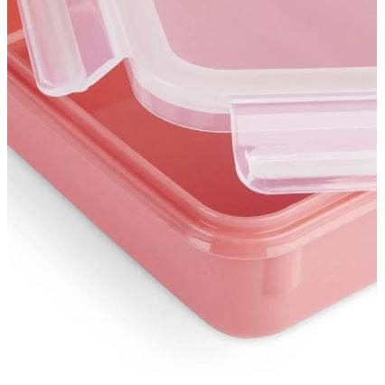 Tefal - Recipiente de comida 0,55 l MSEAL COLOR rosa