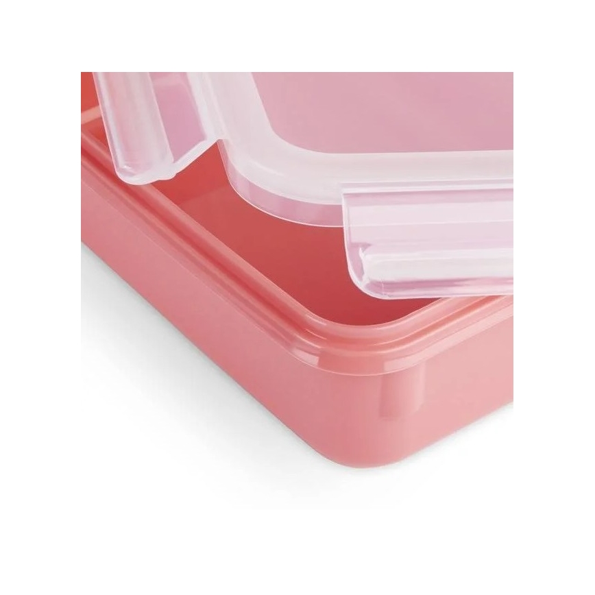 Tefal - Recipiente de comida 0,55 l MSEAL COLOR rosa
