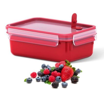 Tefal - Recipiente de comida 0,8 l MASTER SEAL MICRO rojo
