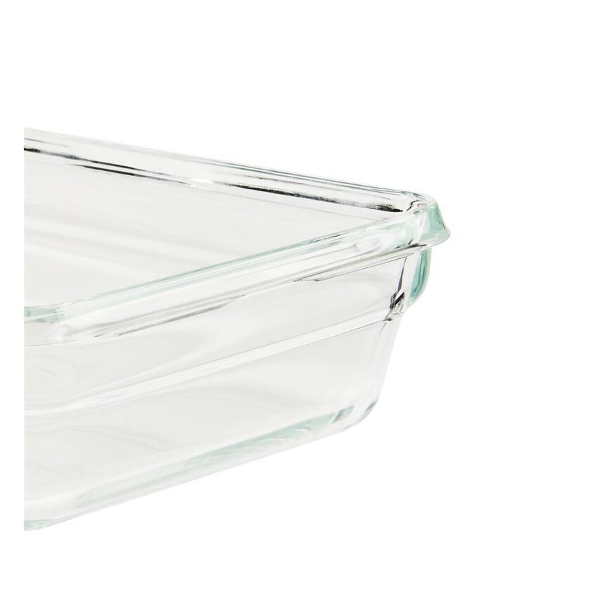 Tefal - Recipiente de comida 0,85 l MSEAL GLASS rojo/tarros