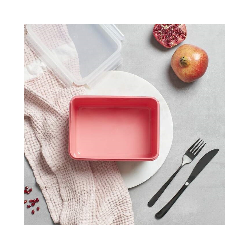 Tefal - Recipiente de comida 2,2 l MSEAL COLOR rosa