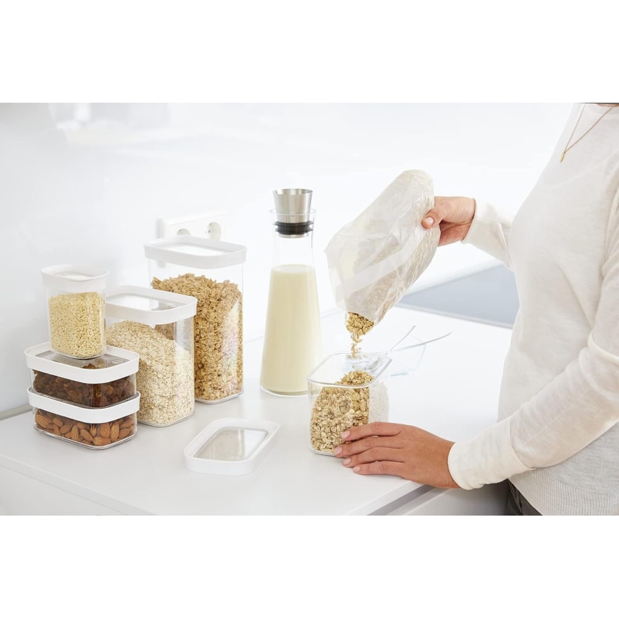 Tefal - Recipiente de comida 2,2 l OPTIMA blanco/transparente