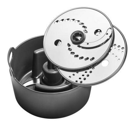 Tefal - Robot de cocina DOUBLE FORCE 1000W/230V negro