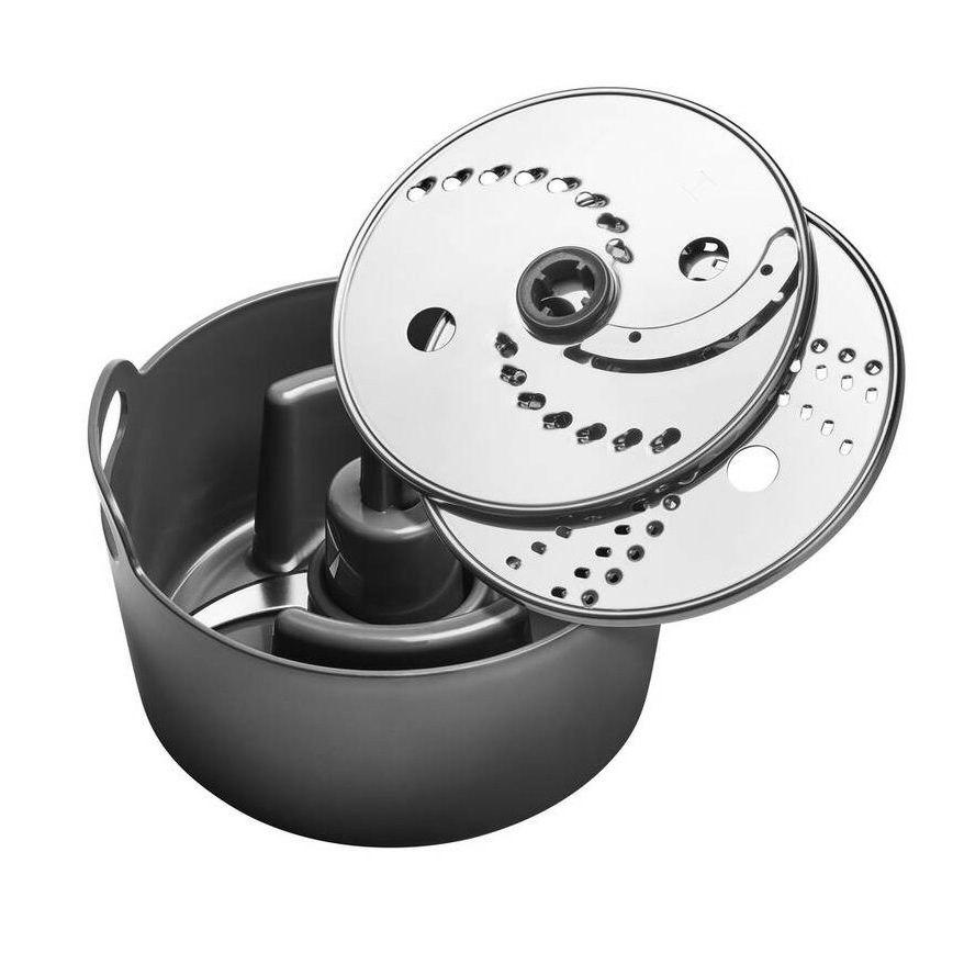 Tefal - Robot de cocina DOUBLE FORCE 1000W/230V negro