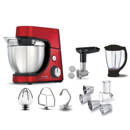Tefal - Robot de cocina MASTERCHEF GOURMET 1100W/230V rojo