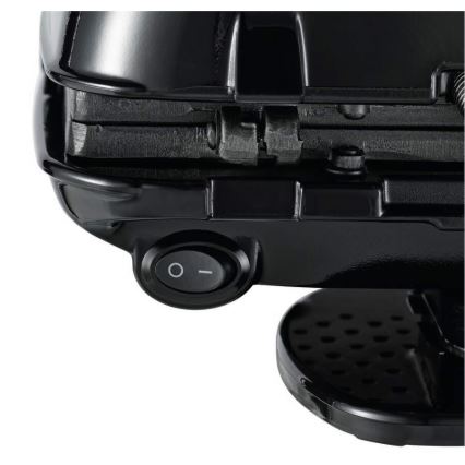 Tefal - Sandwichera CROC TIME 700W/230V negro/cromo