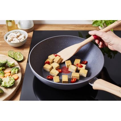 Tefal - Sartén Wok Natural Force 28 cm