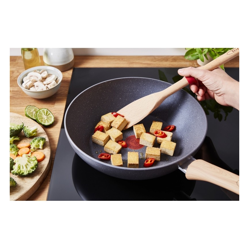 Tefal - Sartén Wok Natural Force 28 cm