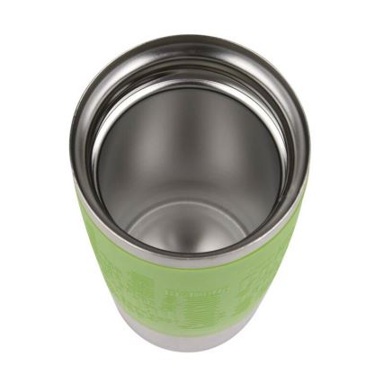 Tefal - Taza de viaje 360 ml TRAVEL MUG acero inoxidable/verde